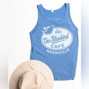 Bluebird Cafe loose fitting tank top